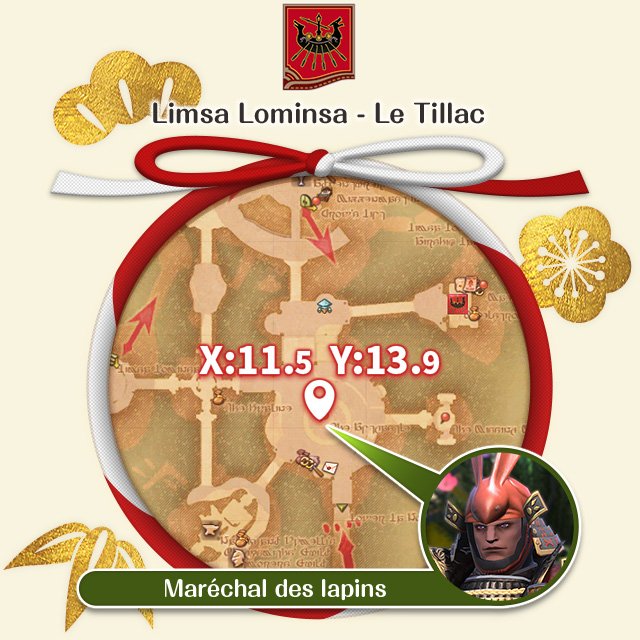 Limsa Lominsa - Le Tillac 11.5, 13.9 Maréchal des lapins