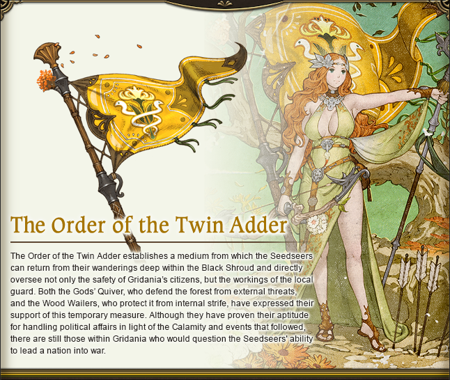 The Order of the Twin Adder