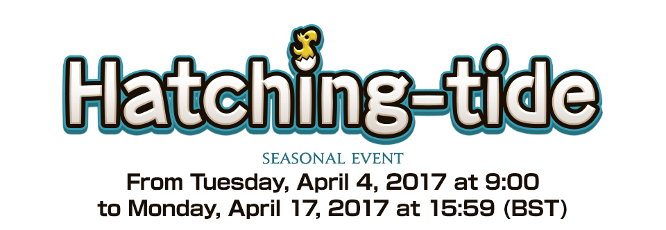 Hatching-tide 2017 Seasonal EventFrom Tuesday, April 4, 2017 at 09:00 to Monday, April 17, 2017 at 15:59 (BST)