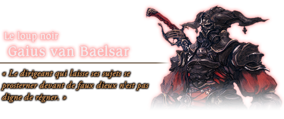 Le loup noir Gaius van Baelsar