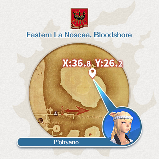 Eastern La Noscea, Bloodshore P'obyano