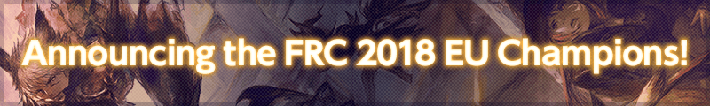 Announcing the FRC 2018 EU Champions!