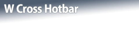 W Cross Hotbar