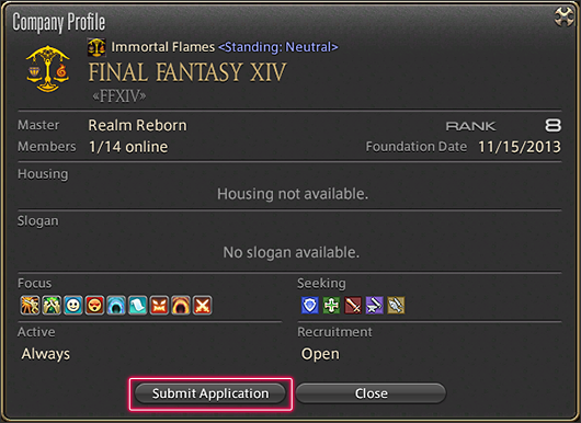 ffxiv server status