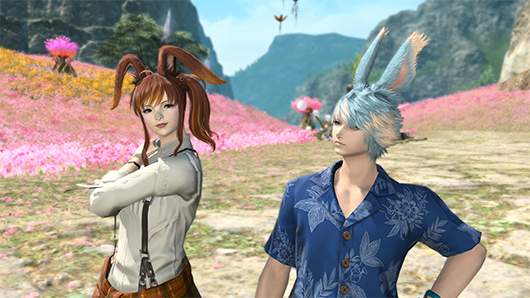 A friend sent me a pic of his character and I can't ID the hairstyle. :  r/ffxiv