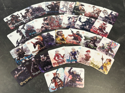 ☆エオルゼアカフェ コースター 64枚セット FF14 FFXIV エオカフェ☆