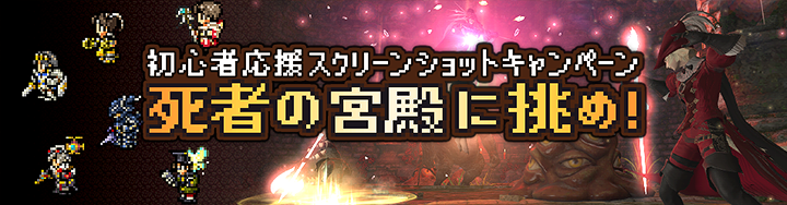 初心者応援スクリーンショットキャンペーン 死者の宮殿 に挑め 6月25日 月 から Final Fantasy Xiv The Lodestone