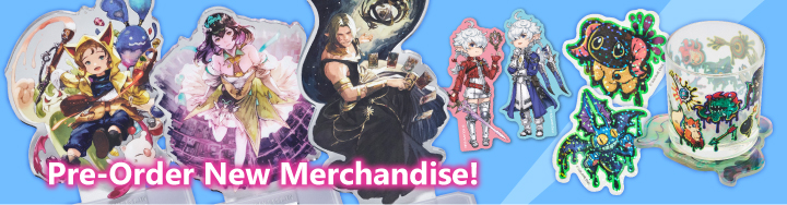 FF14 古代人 アクリル FLOW New Merchandise Available for Pre-order! | FINAL FANTASY XIV